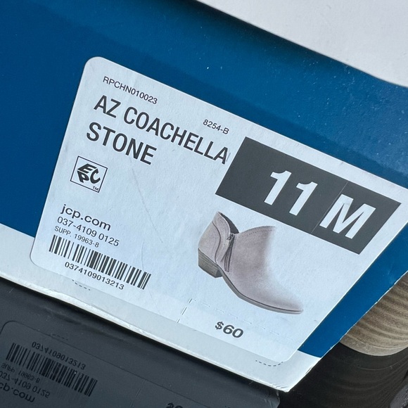 Arizona Jean Co. Coachella Booties - Stone - Size 11 - Picture 6 of 7